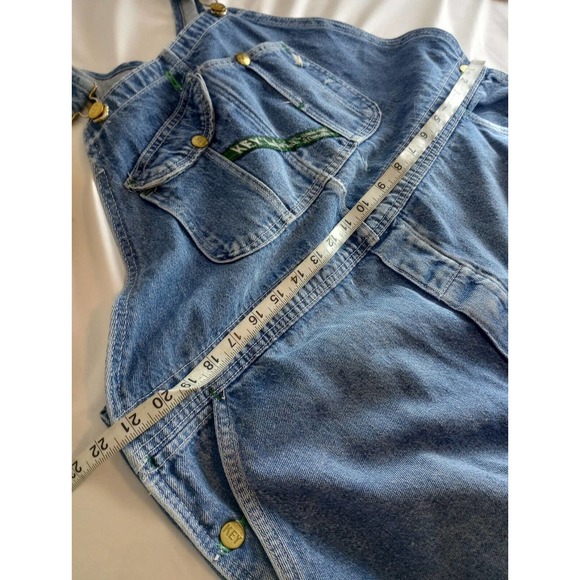 Key Imperial Vintage Work Farm Trucker Bib Overall Men 44 X 29 USA Vtg Carpenter - Picture 5 of 11